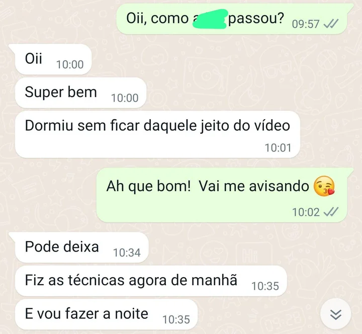 Avaliações - Thaisa Chiccolia